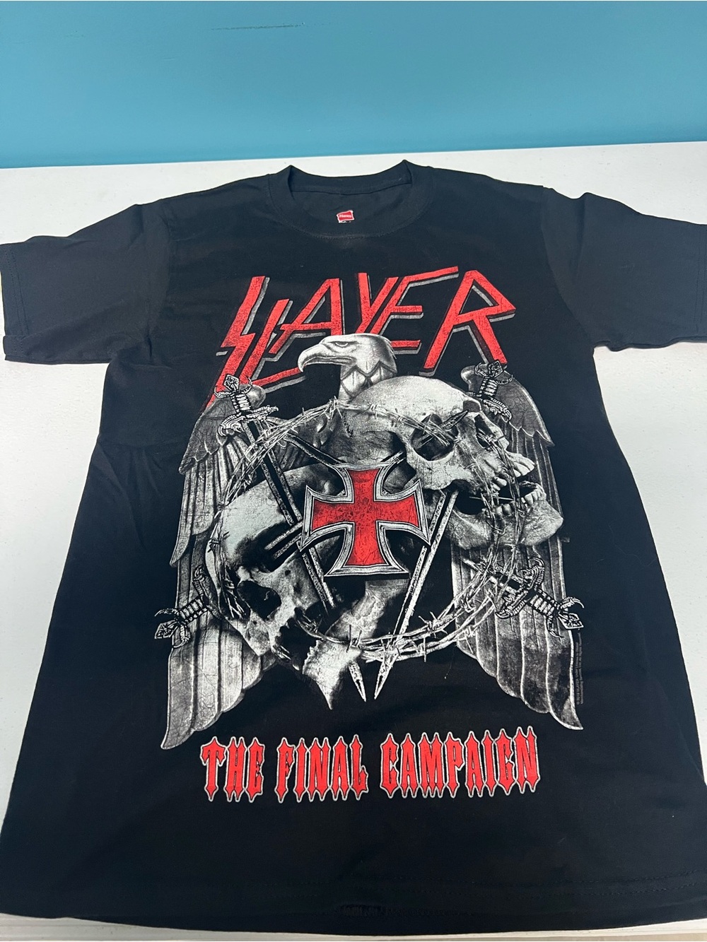 Slayer 2019 concert T-shirt size small